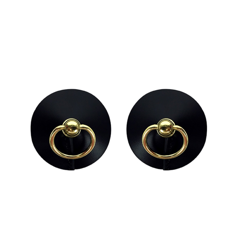 Brand New Elf Zhou Leather and Gold Nipplets